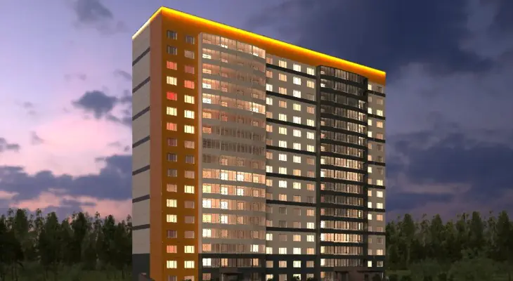 ЖК Атом макет дома