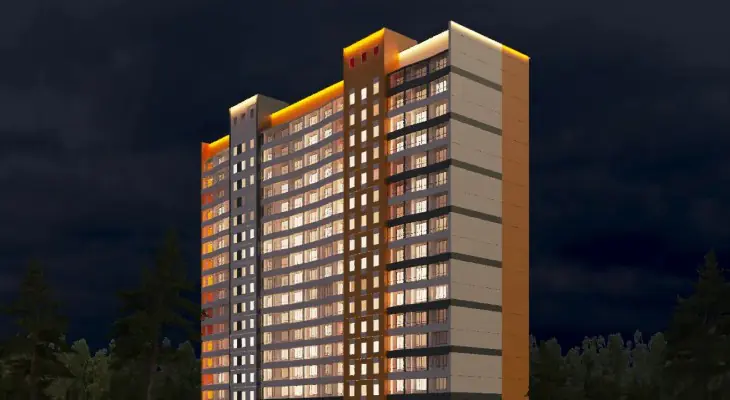 ЖК Атом подсветка