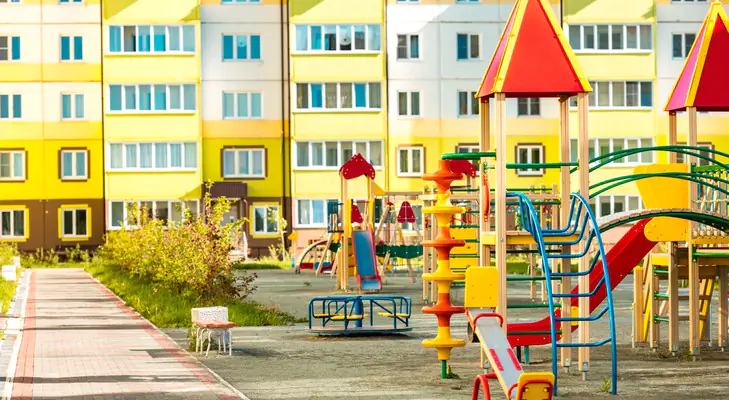 ЖК Фламинго Детская площадка