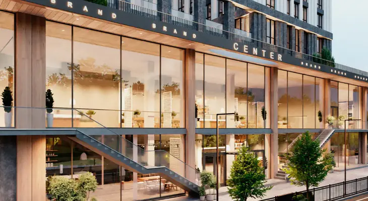 ЖК Фридом коммерческие помещения на 1-2 этажах