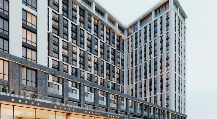 ЖК Фридом вид снизу