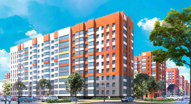 ЖК Кольца парковка для автомобилей рядом с домом