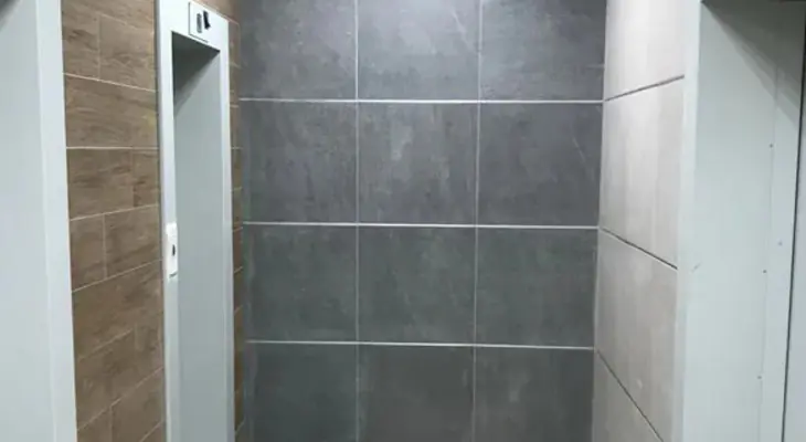 ЖК Комета отделка лифтового холла