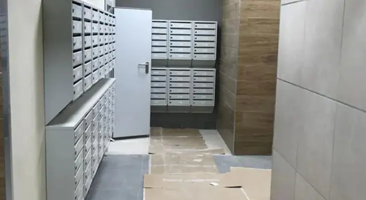 ЖК Комета отделка 1 этажа