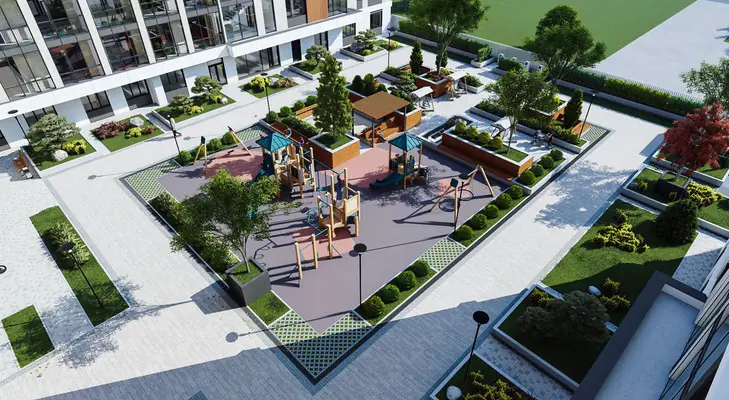 ЖК Михайловский детская площадка