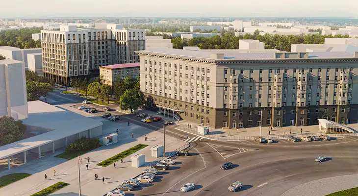 ЖК Наследие Дорога у дома