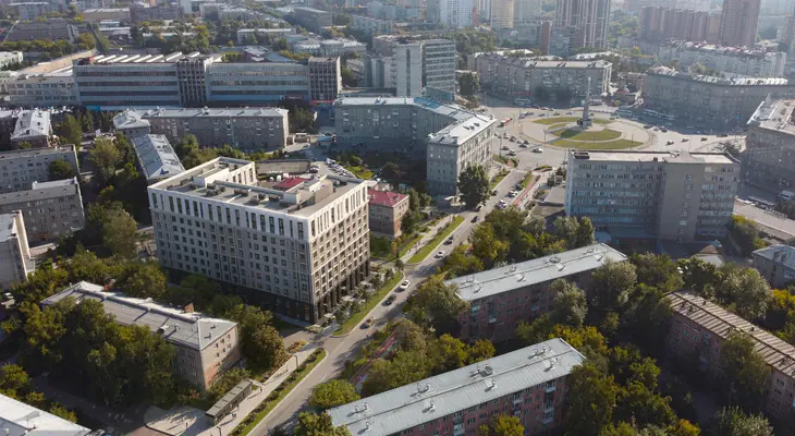 ЖК Наследие Макет издалека 