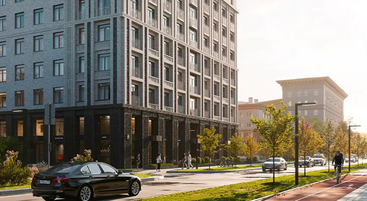 ЖК Наследие Подъезд к дому