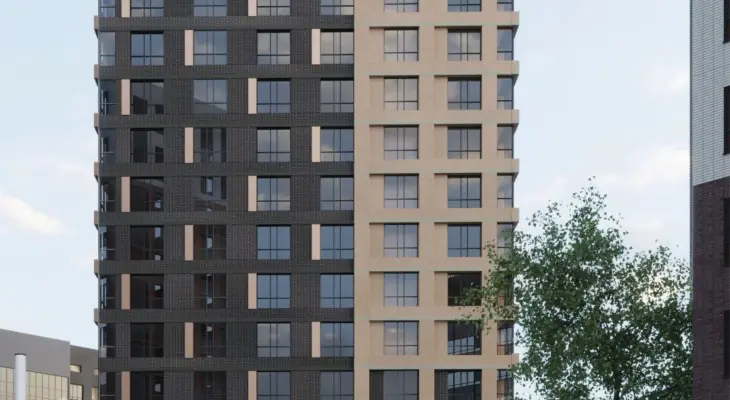 ЖК Одоевского фасад дома