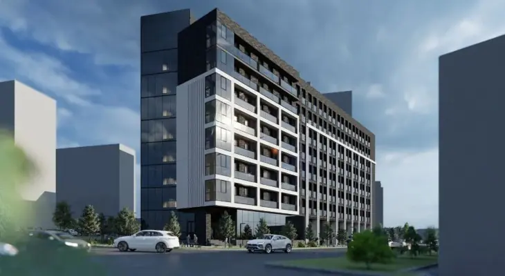 ЖК Пилигрим торец дома