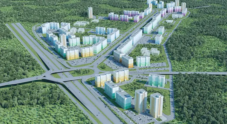 ЖК Плющихинский схема проекта