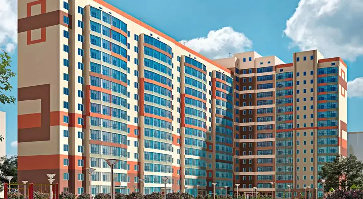 ЖК Приозерный благоустроенная придомовая территория