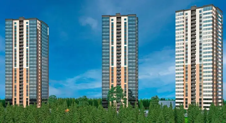 ЖК Расцветай на Зорге макет комплекса