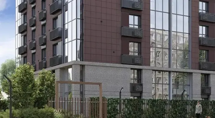 ЖК Виноград огороженная территория комплекса