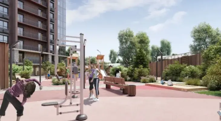 ЖК Виноград спортивная площадка