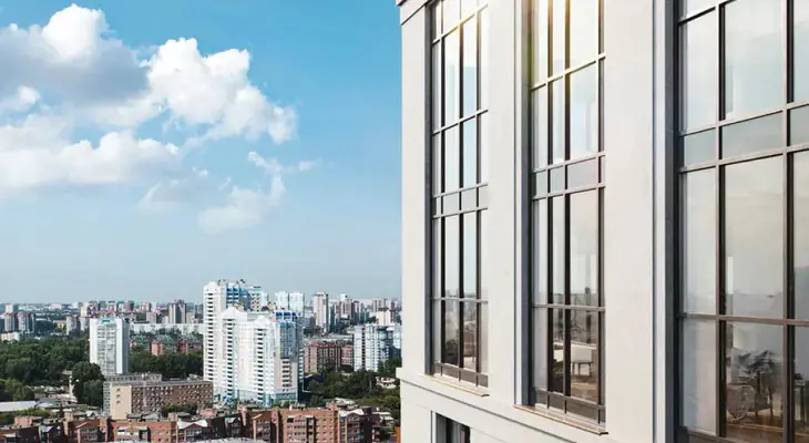 ЖК Зое вид из панорамного окна